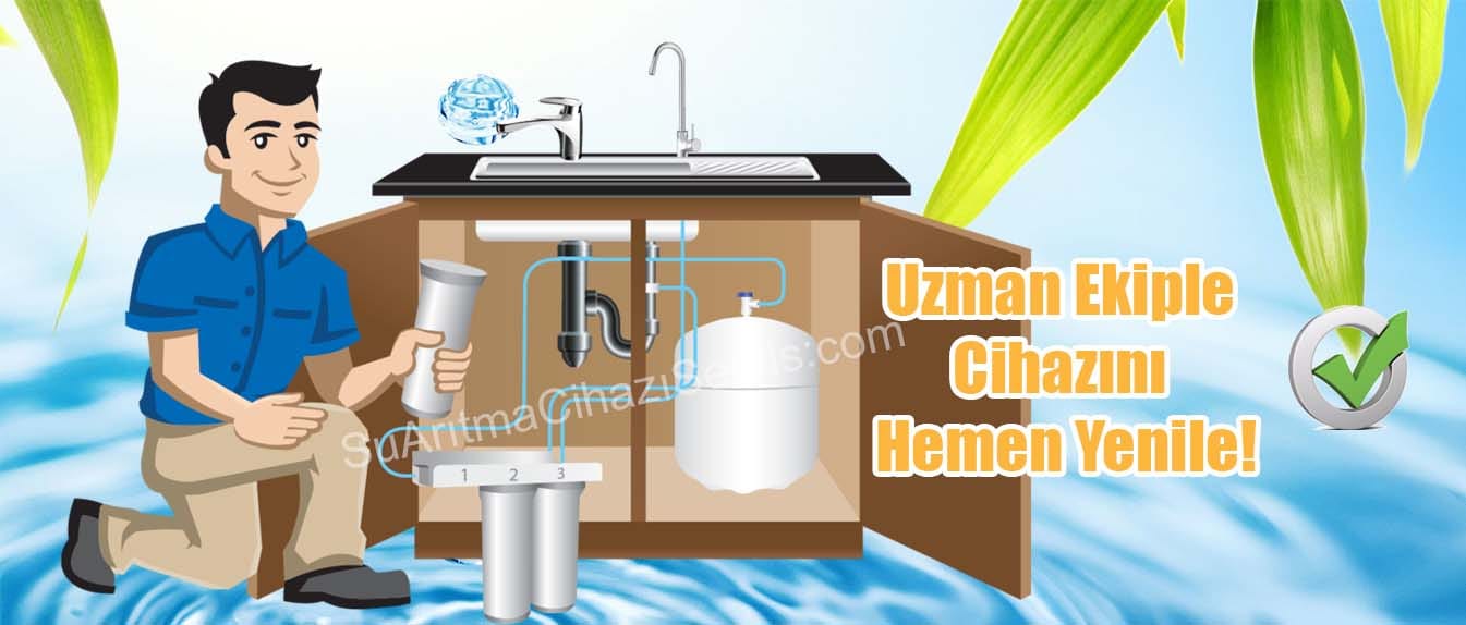 Uzman Ekiple Hızlı Su Arıtma Cihazı Teknik Servisi