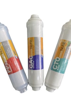 Tüm Markalara Uyumlu 3 lü İnline Filtre Seti